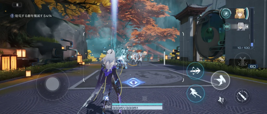 スノウブレイク バトルシーン画像